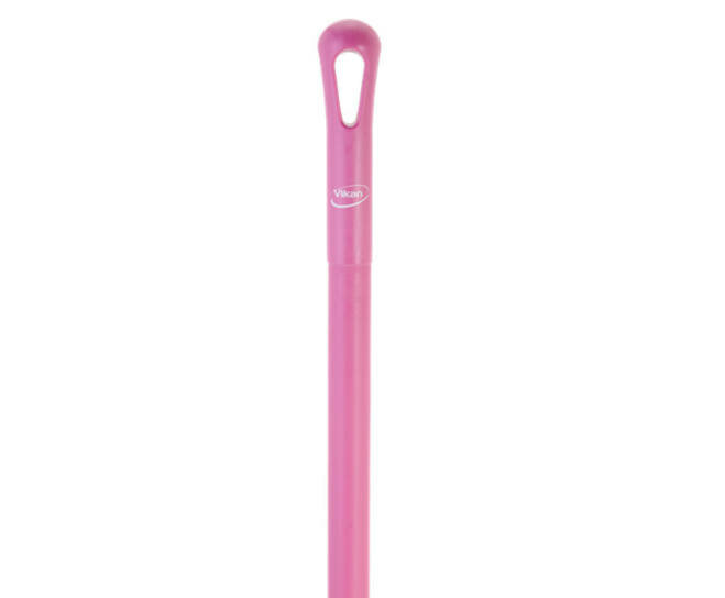 Vikan Ergo Steel Ultra Hygi&euml;nisch Roze  &Oslash;34mm 1300mm
