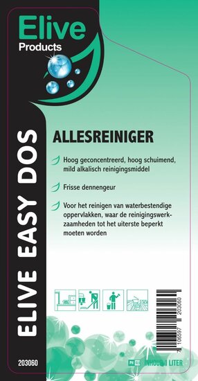 Elive Easy Dos Allesreiniger in doseer flacon 6x1ltr