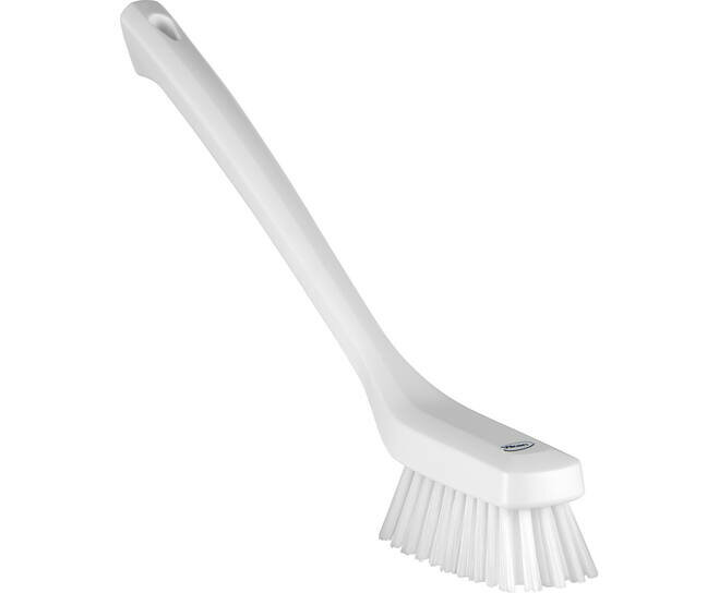 Vikan Lange Afwasborstel Met Smalle Borstel 420mm Wit