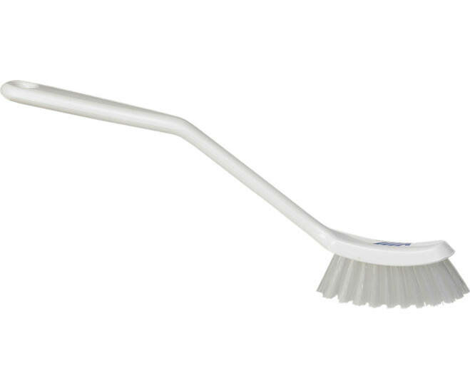Vikan Medium Vaatborstel Smalle Borstelkop 290mm Wit