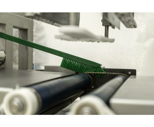 Vikan Ultra Smalle Borstel Met Lange Steel 600mm Groen