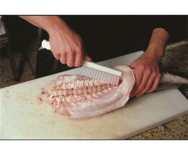 Vikan Smalle Handborstel Zeer Hard 300mm Wit