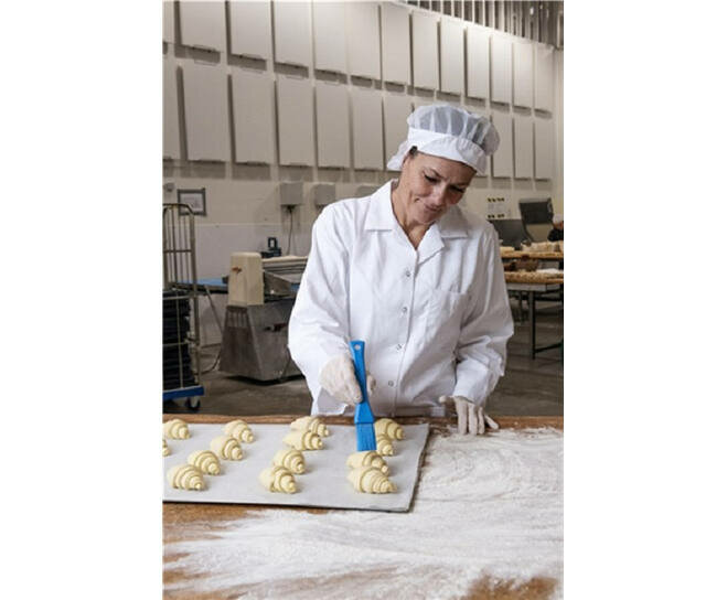 Vikan Zachte Platte Deegborstel 30mm Blauw