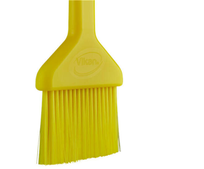 Vikan Zachte Platte Deegborstel 70mm Geel