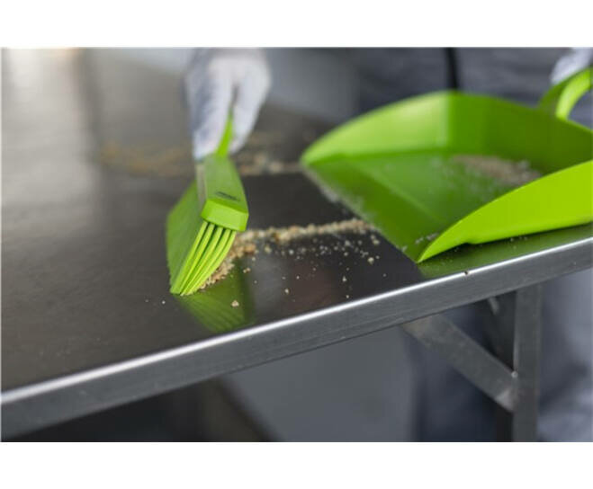 Vikan Handveger Zachte Vezel 330mm Limoen