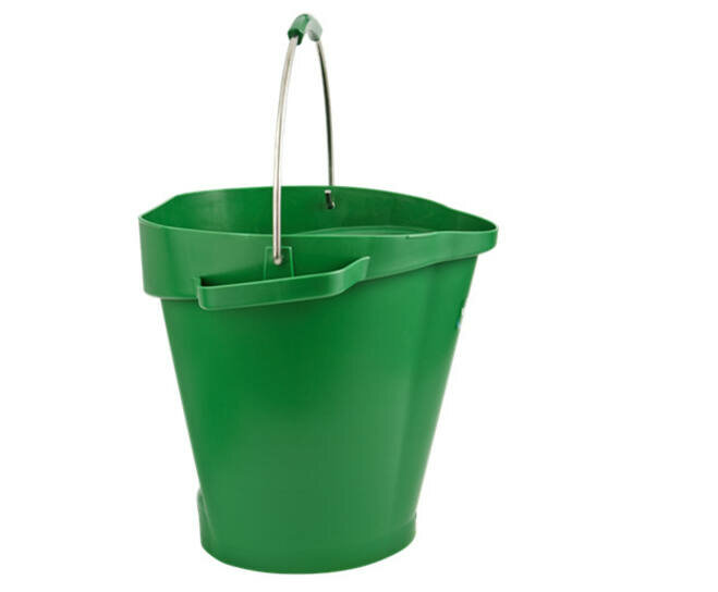 Vikan 20L Emmer Met Schenktuit en Maatverdeling Groen 