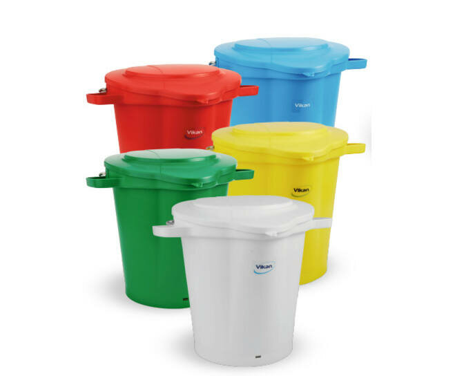 Vikan 20L Emmer Met Schenktuit en Maatverdeling Groen 