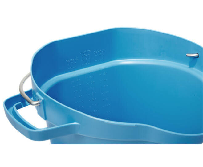 Vikan 20L Emmer Met Schenktuit en Maatverdeling Blauw