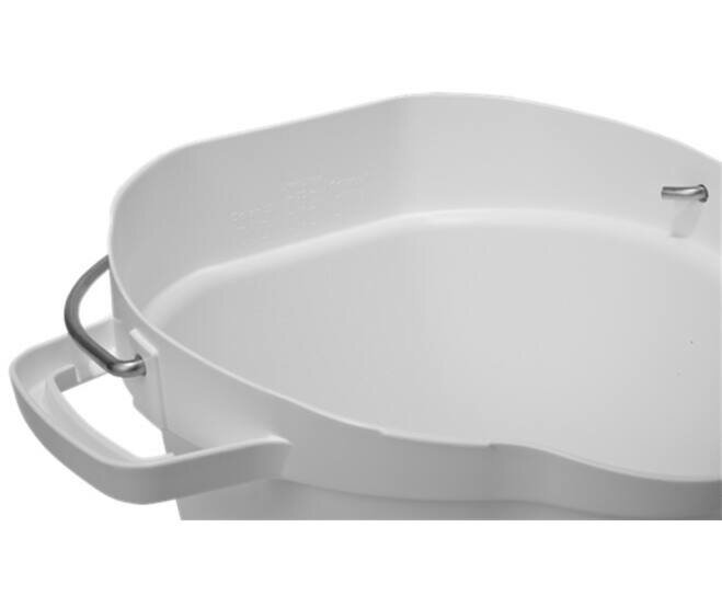 Vikan 20L Emmer Met Schenktuit en Maatverdeling Wit