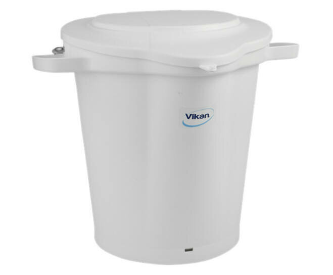 Vikan 20L Emmer Met Schenktuit en Maatverdeling Wit