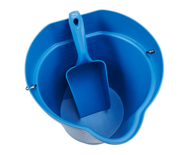 Vikan 12L Emmer Met Schenktuit En Maatverdeling Blauw