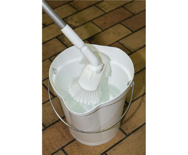 Vikan 12L Emmer Met Schenktuit En Maatverdeling Wit