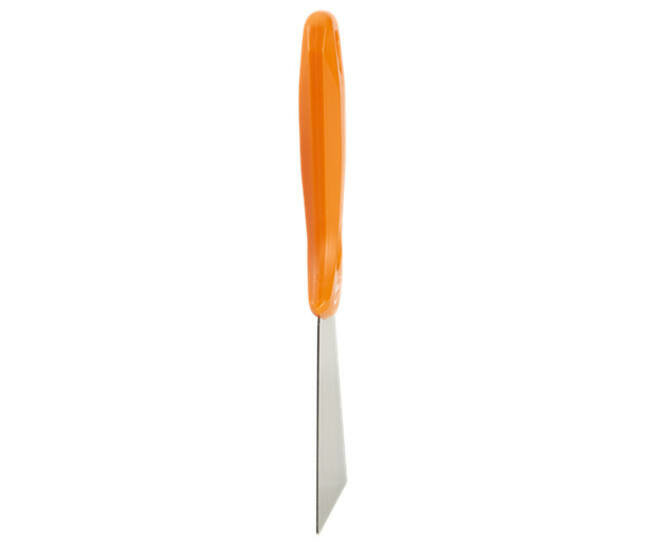 Vikan RVS Handschraper Breed 100mm Oranje