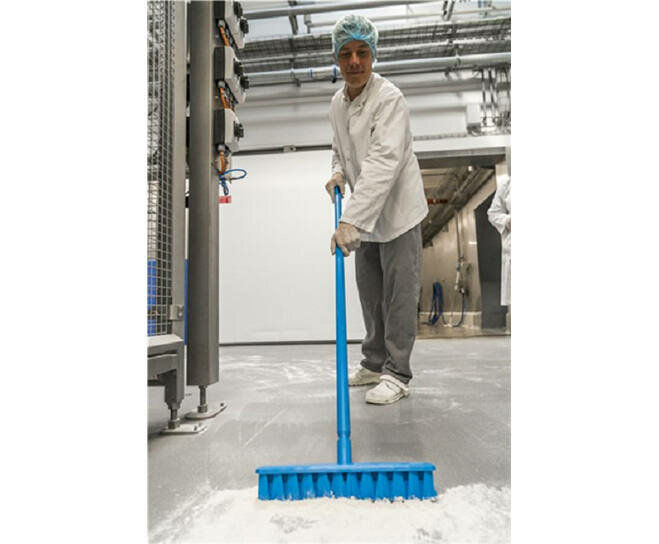 Vikan UST Bezem Zacht Blauw 400 mm