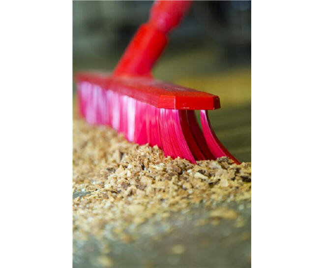 Vikan UST Bezem Medium Rood 400 mm