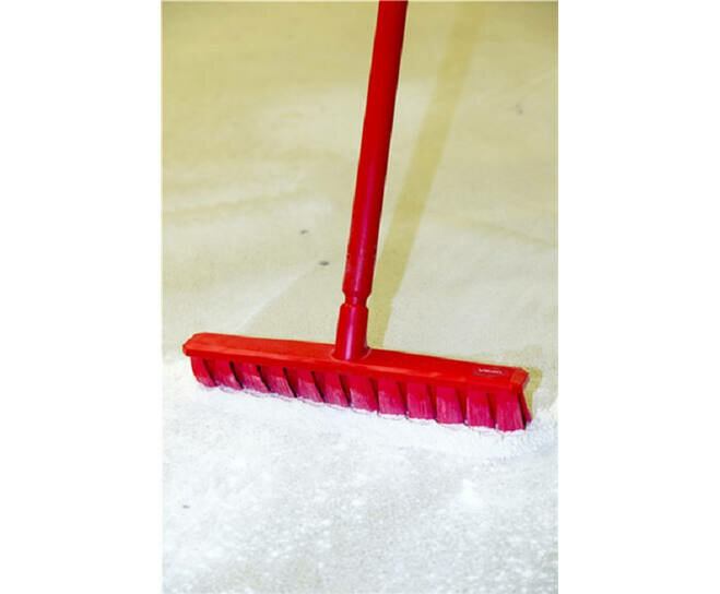 Vikan UST Bezem Medium Rood 400 mm