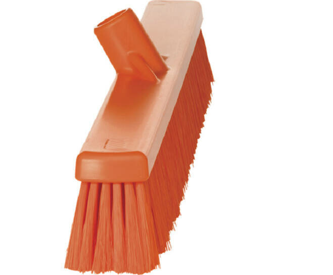 Vikan Brede Zachte Bezem Oranje 610mm