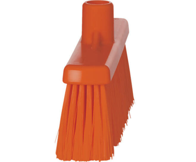 Vikan Bezem Met Rechte Hals Oranje 310mm