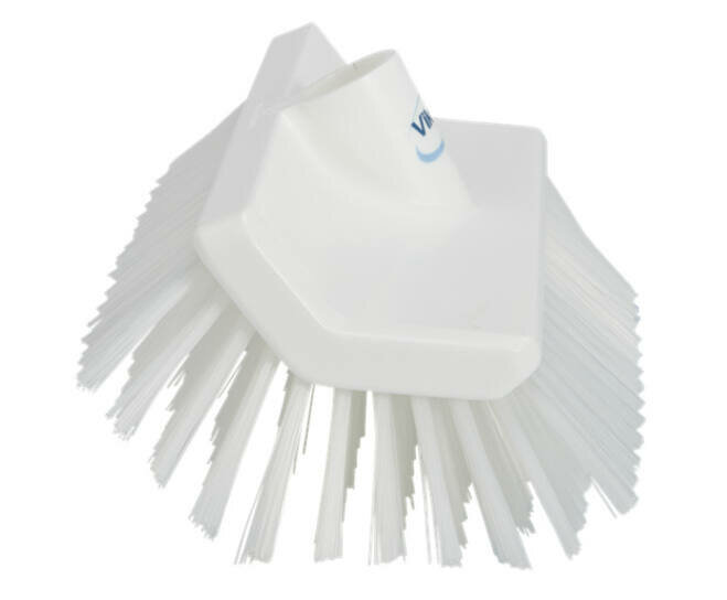 Vikan Hygi&euml;ne Hoekschrobber Medium Wit 265mm