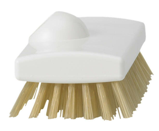 Vikan Harde PEEK Kleine Hittebestendige Borstel 150mm Wit