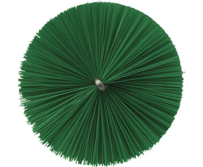 Vikan Pijpborstel Medium Voor Flexibele Kabel &Oslash;60, 200mm Groen 