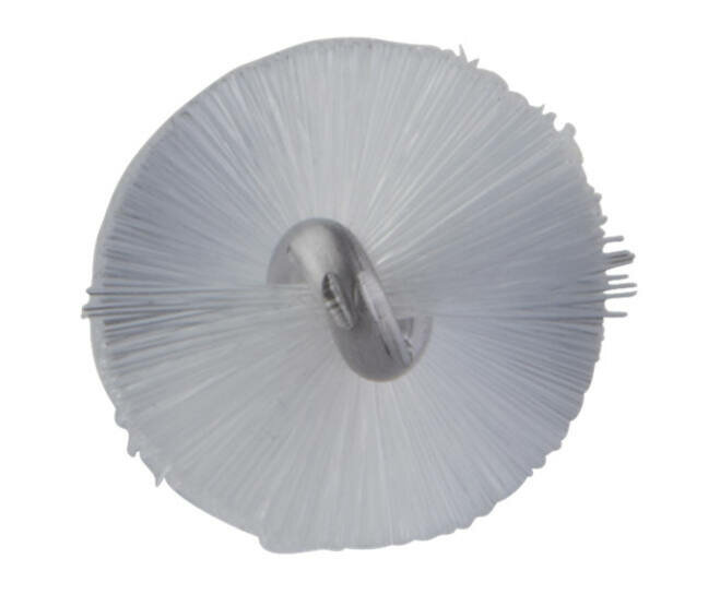 Vikan Pijpborstel Medium Voor Flexibele Kabel &Oslash;20, 200mm Wit