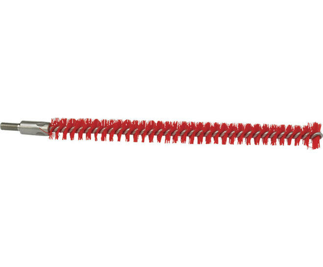 Vikan Pijpborstel Midium Voor Flexibele Kabel &Oslash;12, 200mm Rood