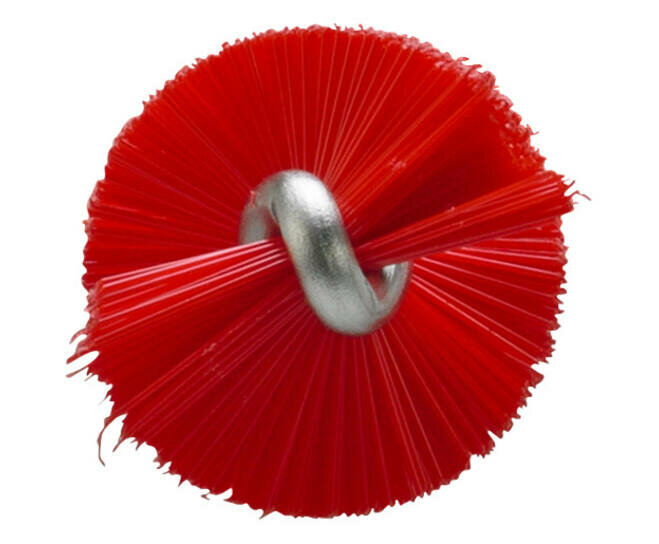 Vikan Harde Afvoerborstel &Oslash;15mm, 310mm Rood