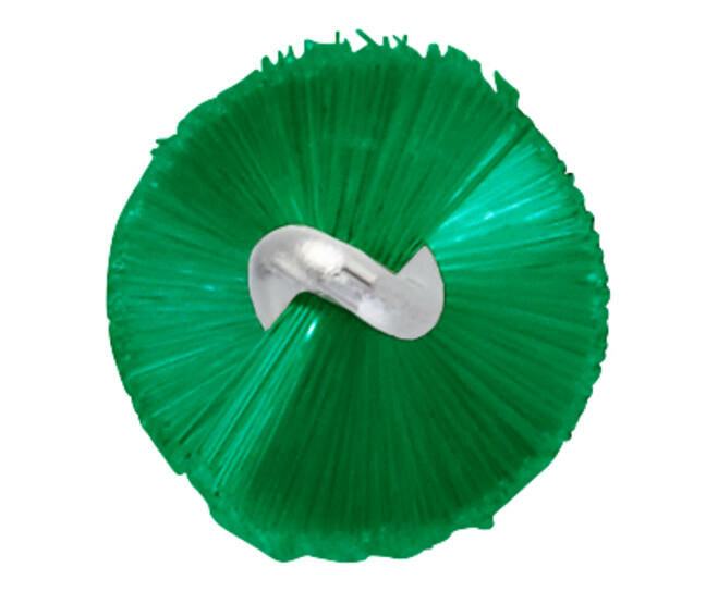 Vikan Smalle Medium Pijpborstel &Oslash;9mm, 370mm Groen
