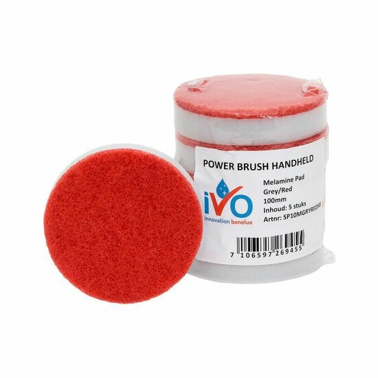 iVo Toppad Melamine Grijs/Rood 10..