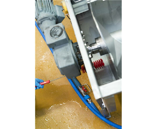 Vikan Medium Pijpborstel Met Handvat &Oslash;20, 500mm Rood