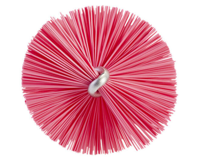 Vikan Harde Pijpborstel Met Handvat &Oslash;40, 500mm Roze