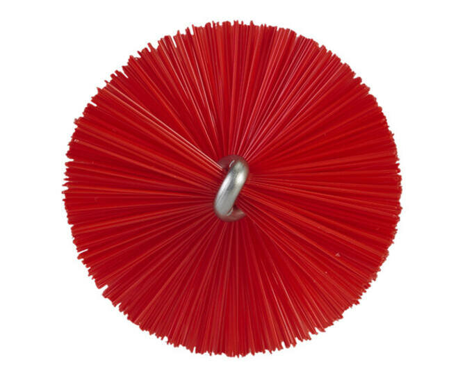 Vikan Harde Pijpborstel Met Handvat &Oslash;40, 500mm Rood