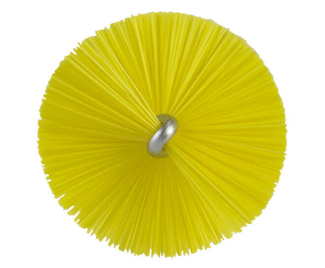 Vikan Harde Pijpborstel Met Handvat &Oslash;40, 500mm Geel