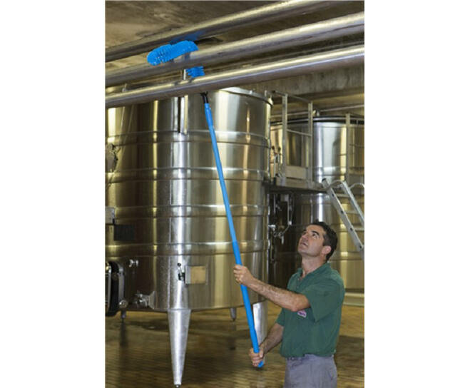 Vikan Medium Buizenborstel 510mm Blauw