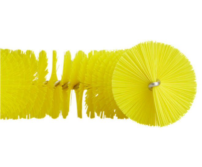 Vikan Medium Buizenborstel Met Handvat &Oslash;55, 360mm Geel