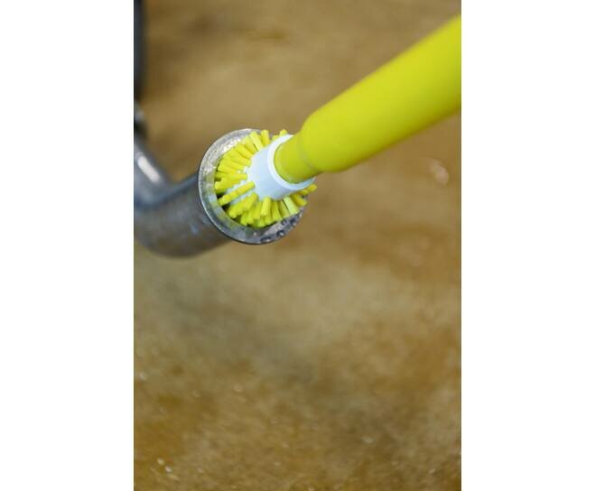 Vikan Steelmodel Pijpborstel Hard &Oslash;63, 150mm Geel