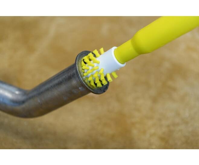 Vikan Steelmodel Pijpborstel Hard &Oslash;63, 150mm Geel