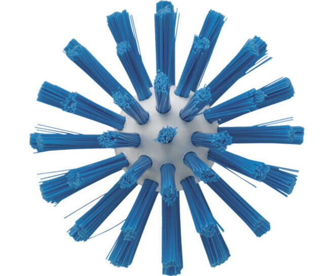 Vikan Steelmodel Pijpborstel Medium &Oslash;77, 155mm Blauw