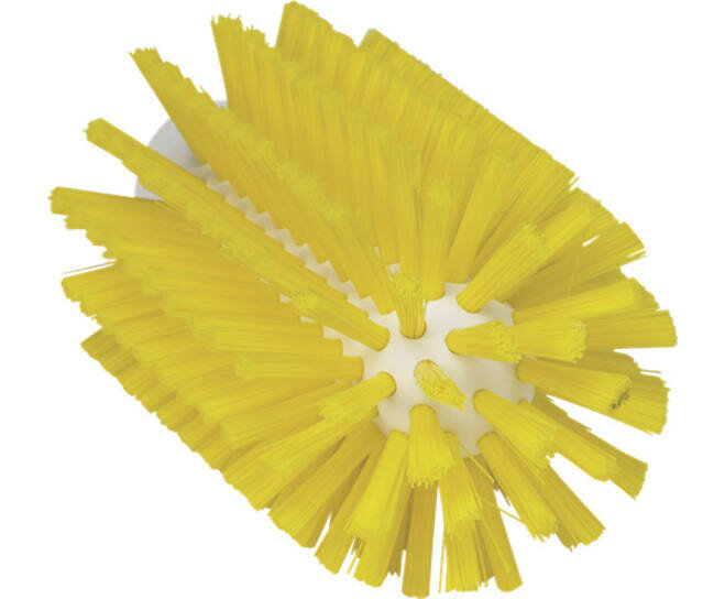 Vikan Steelmodel Pijpborstel Medium &Oslash;77, 155mm Geel