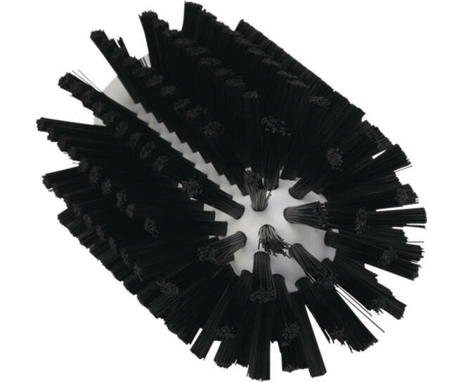 Vikan Steelmodel Pijpborstel Medium &Oslash;77, 155mm Zwart