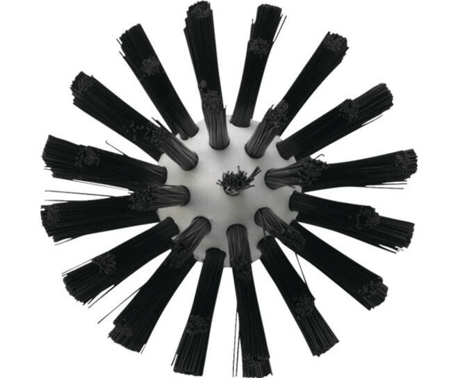 Vikan Steelmodel Pijpborstel Medium &Oslash;77, 155mm Zwart