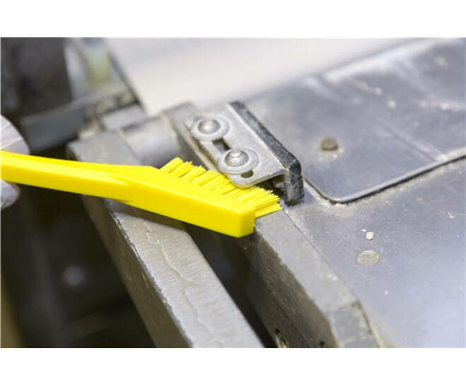 Vikan Precisieborstel Extra Hard 205mm Geel