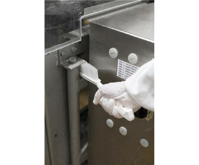 Vikan Precisieborstel Extra Hard 205mm Wit