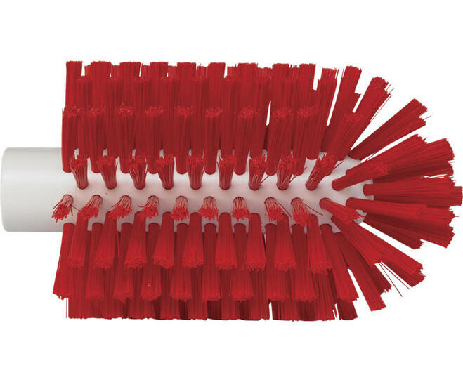 Vikan Steelmodel Pijpborstel Medium &Oslash;90, 160mm Rood