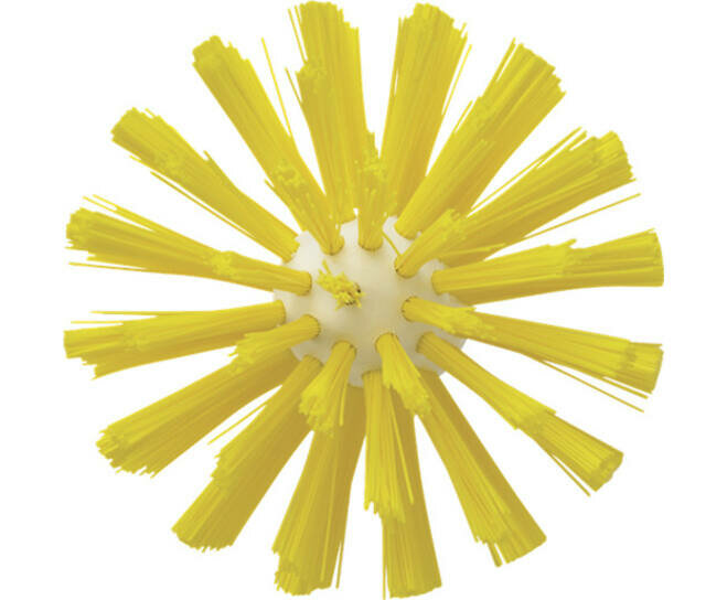 Vikan Steelmodel Pijpborstel Medium &Oslash;103, 170mm Geel