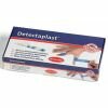 Detectaplast detect. textielpleister elastisch blauw 180x20mm 50 stuks