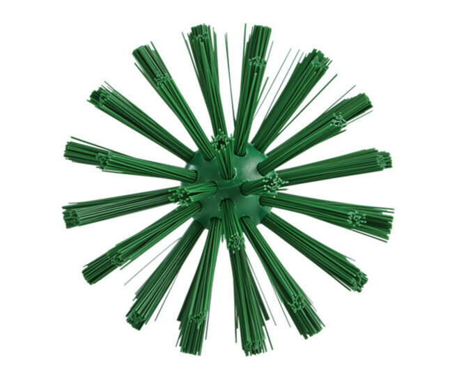 Vikan Medium Harde Pijpborstel Met Handvat (uit een stuk), &Oslash;90, 460mm Groen