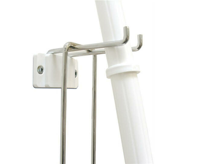 Vikan Medium Toiletborstel Incl. Houder 720mm Wit