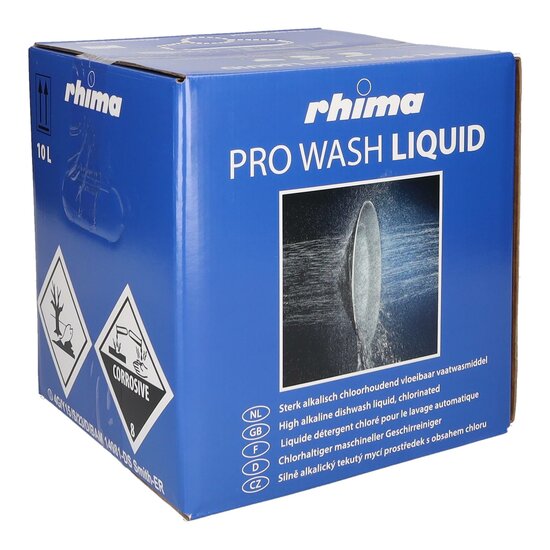 Rhima pro wash liquis 10 liter bag in box